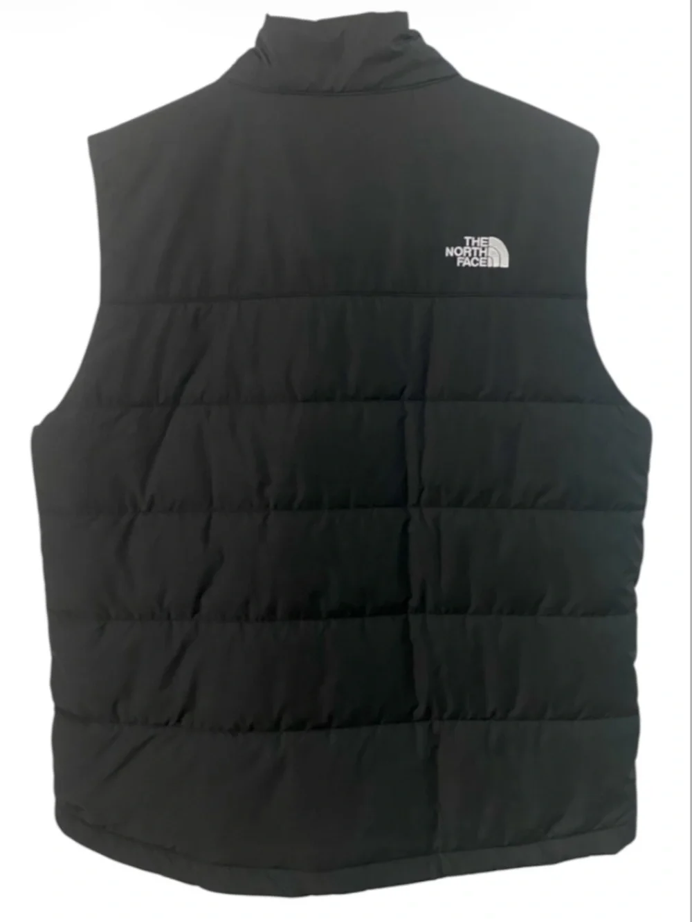 New The North Face Black Everyday Insulated Puffer Vest Men Large Company Logo